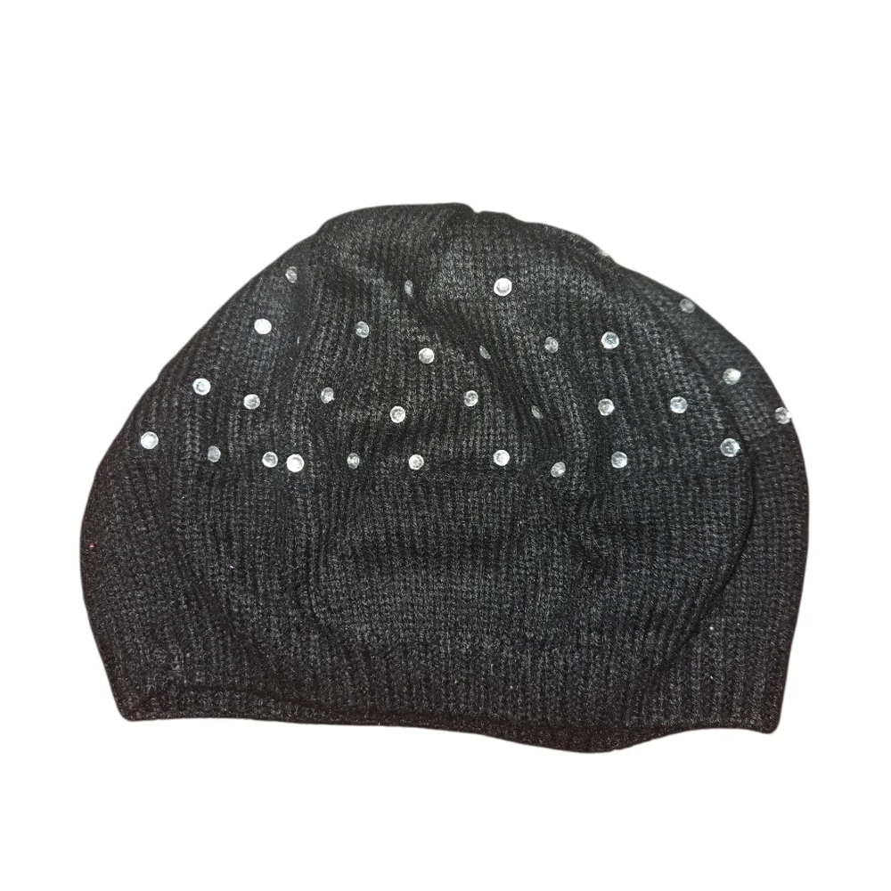 Black Sequin‎ Hat